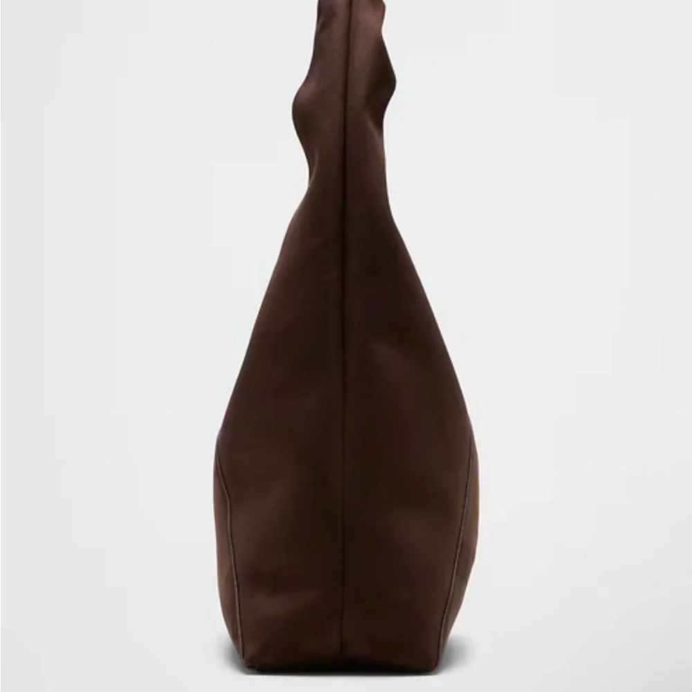Banana Republic Dark Brown Leather Hobo Bag